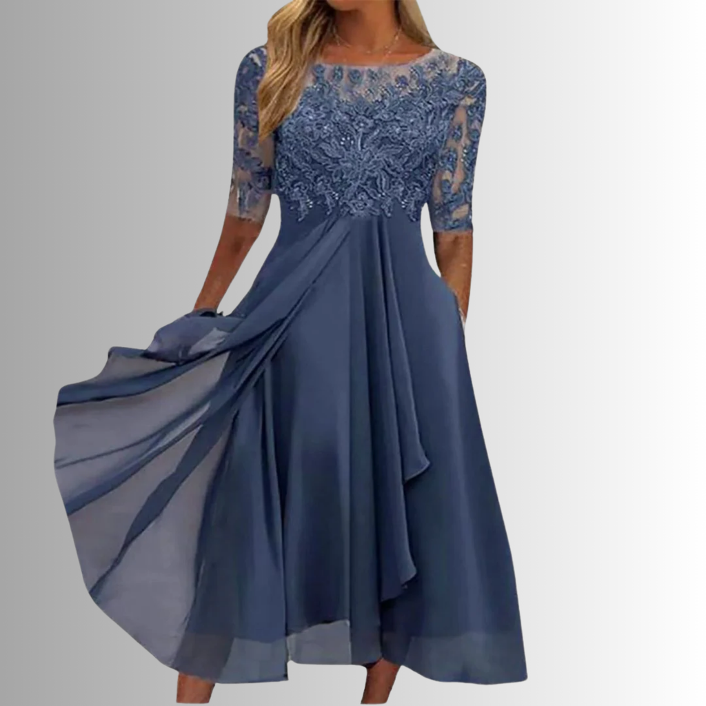Jennifer | Women’s Floral Summer Wedding Guest Midi Dress