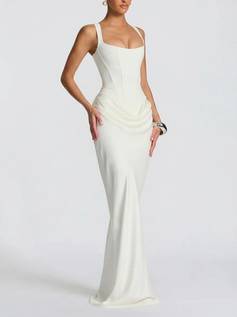 Jessica | Women's Bodycon Corset Waist Evening Maxi Gown