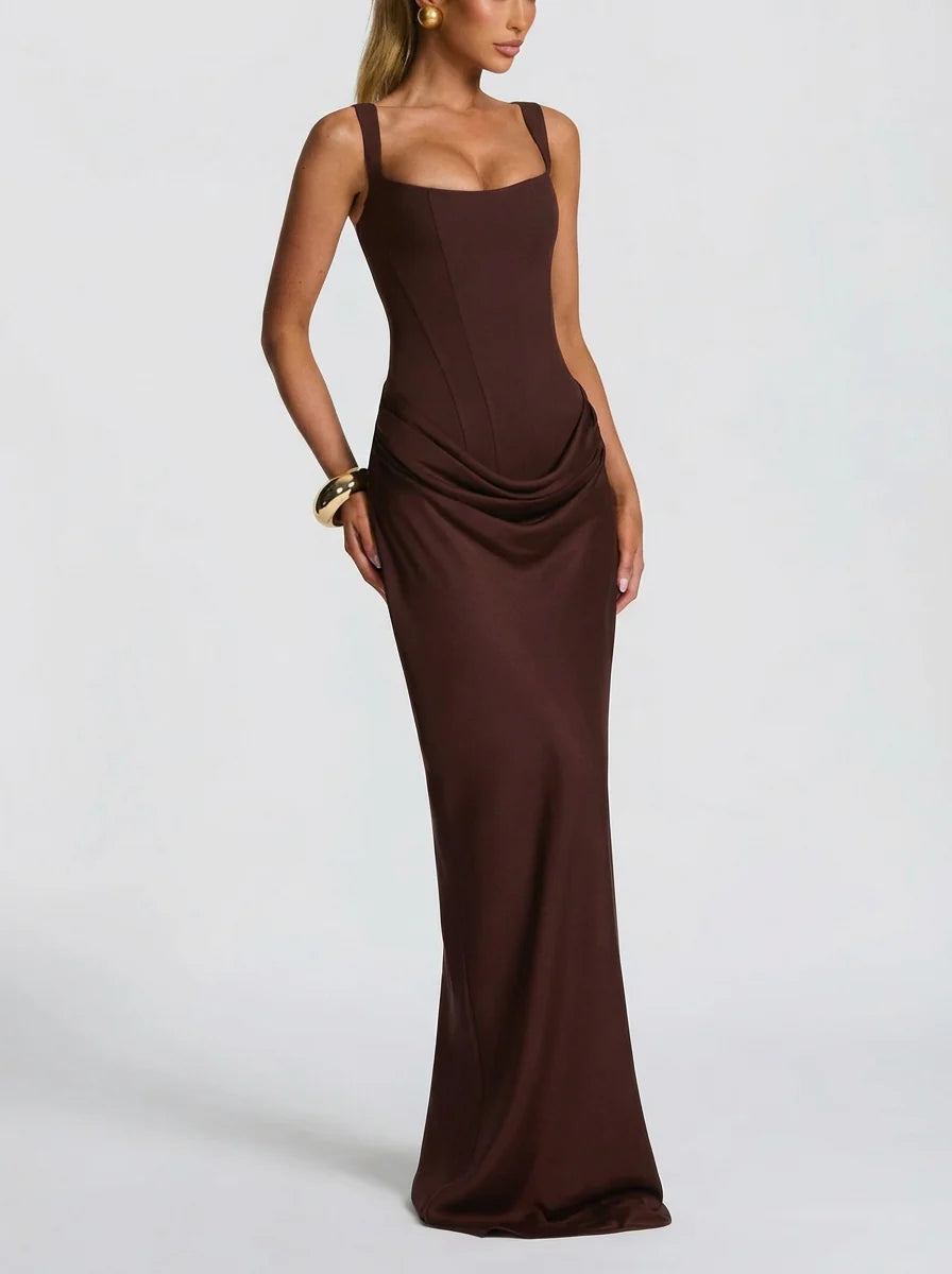 Jessica | Women's Bodycon Corset Waist Evening Maxi Gown