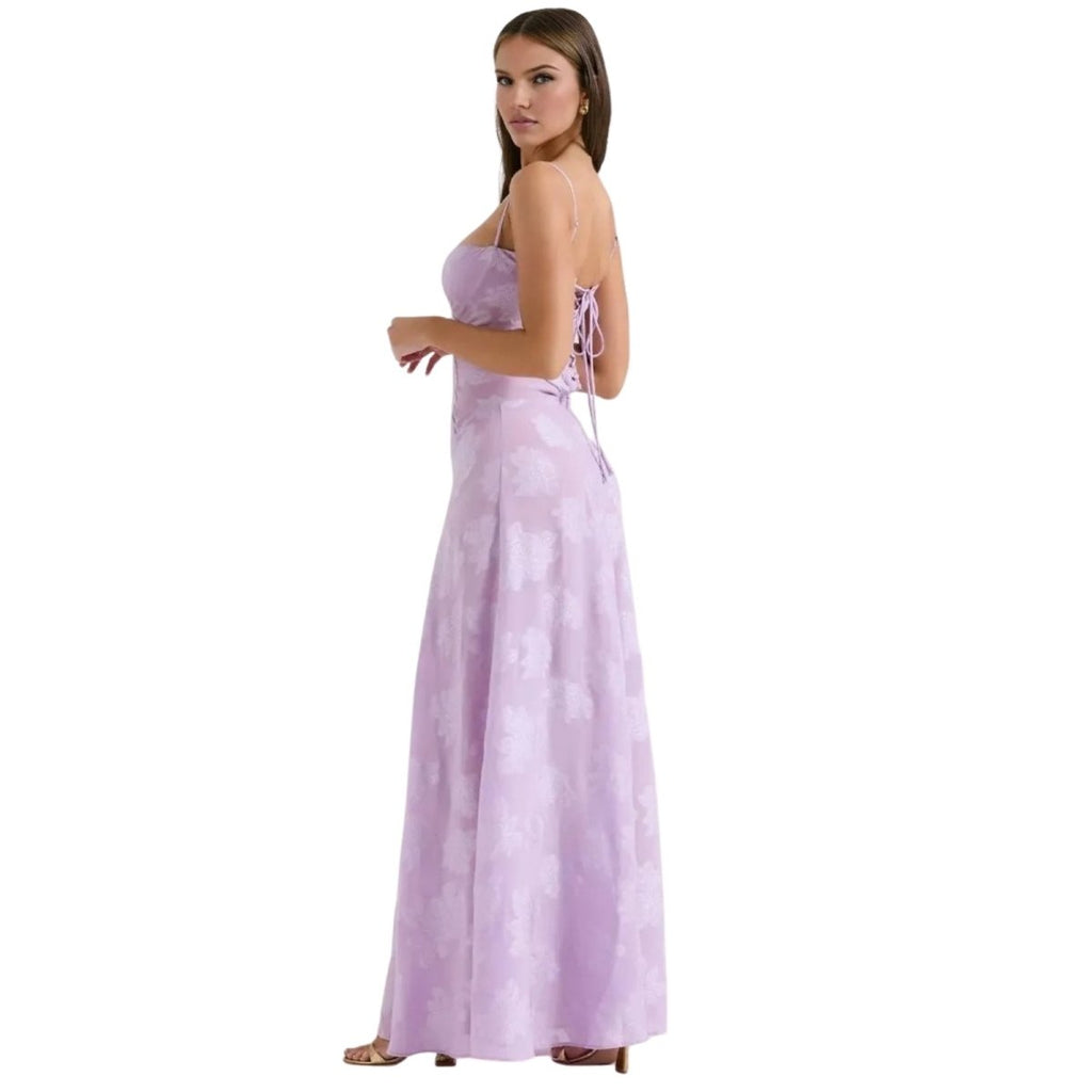 Jessica | Women’s Flowy Sleeveless Wedding Guest Midi Dress