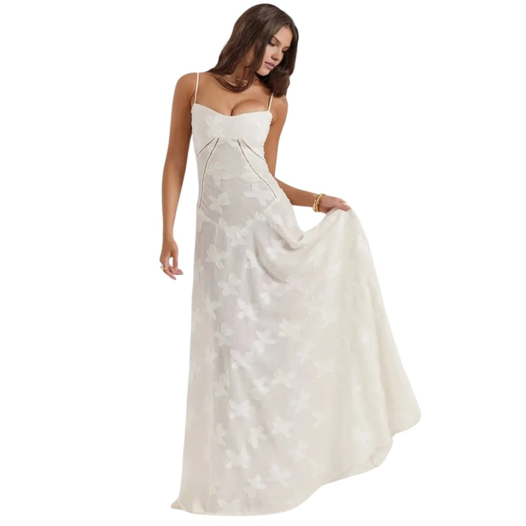 Jessica | Women’s Flowy Sleeveless Wedding Guest Midi Dress
