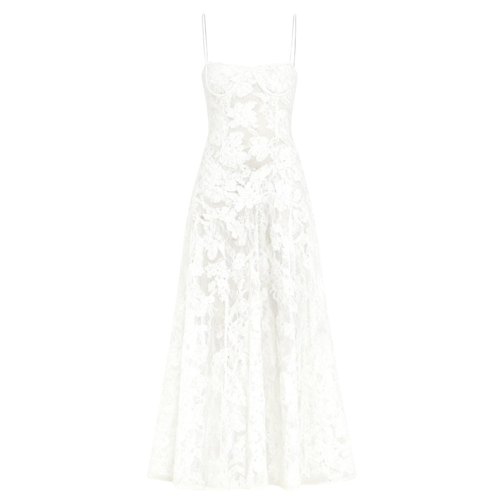 Jessica | Women’s Flowy Sleeveless Wedding Guest Midi Dress