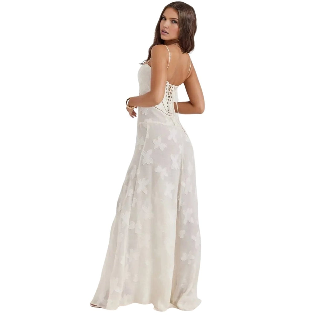 Jessica | Women’s Flowy Sleeveless Wedding Guest Midi Dress