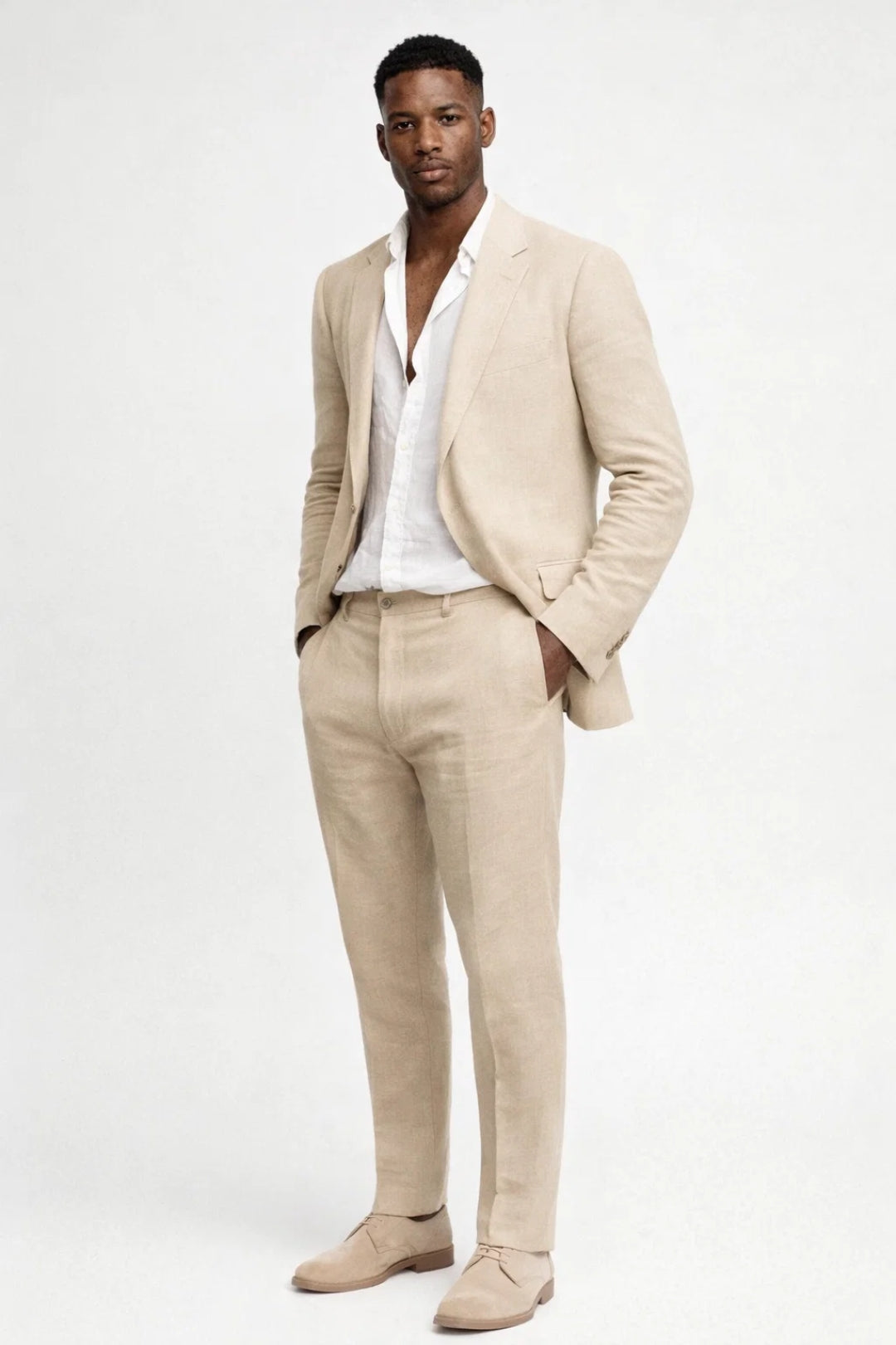 Jordan | Men's Long Sleeve Single Breasted Two Piece Set
