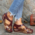 Jordan | Women's Closed Toe Hook-And-Loop Strap Sandals