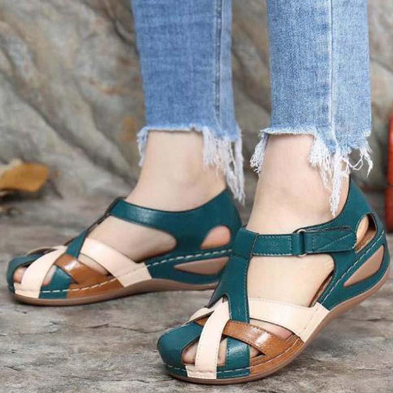 Jordan | Women's Closed Toe Hook-And-Loop Strap Sandals