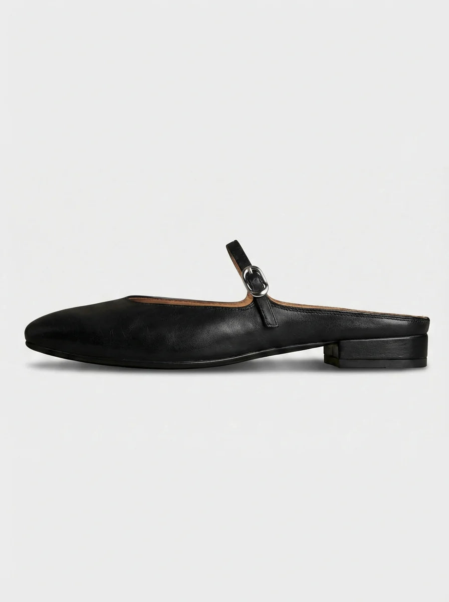 Josephine | Women’s Tapered Round Toe Slip On Mules