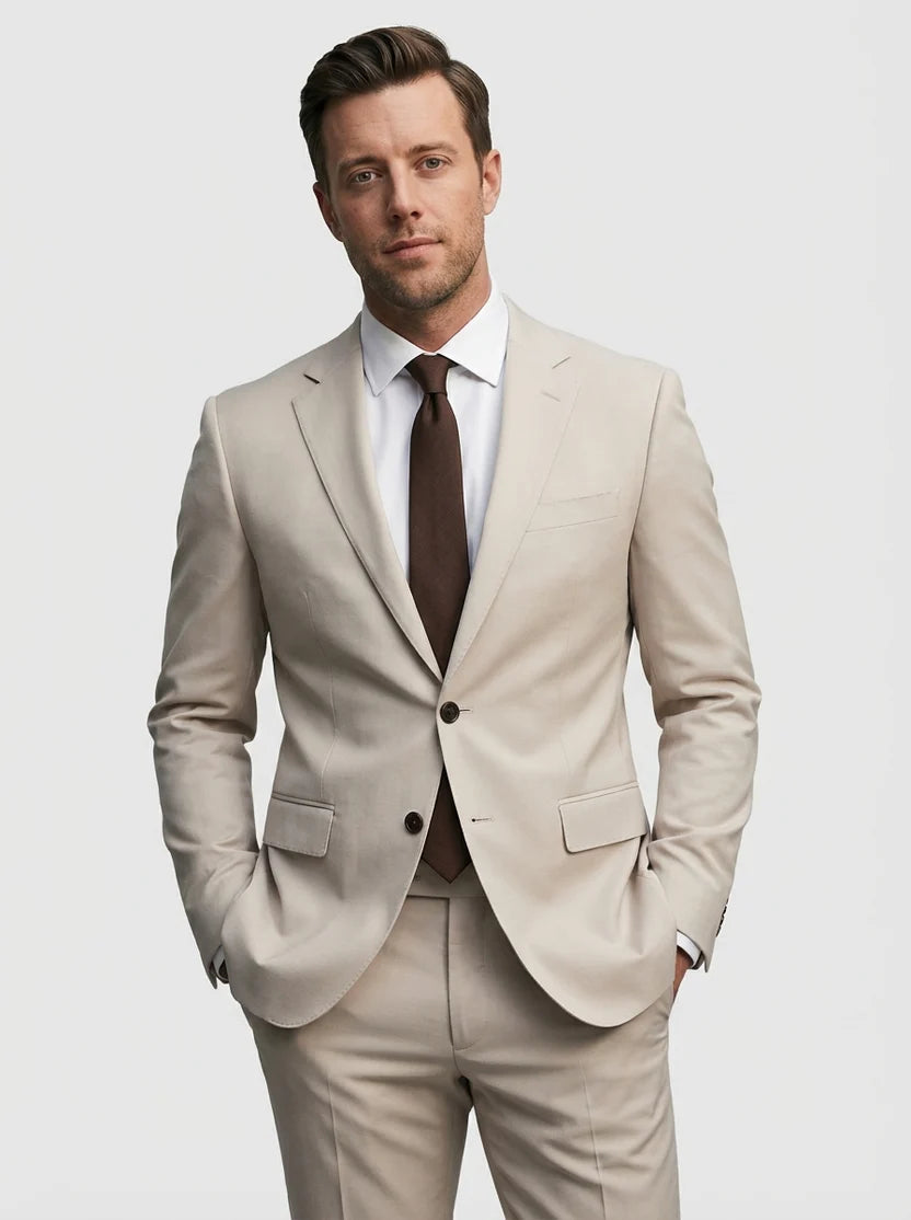 Joshua | Men’s Single Breasted Two Button Wedding Guest Suit