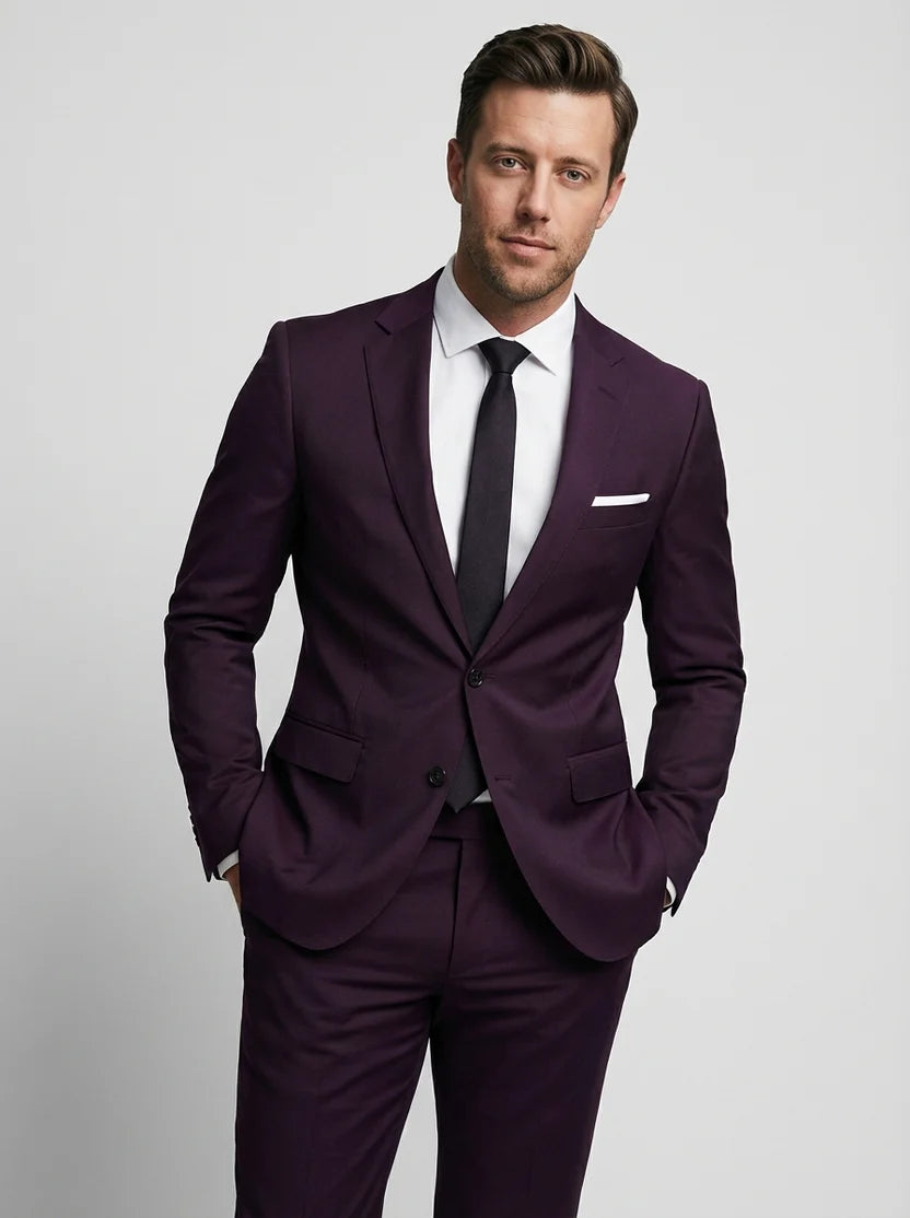 Joshua | Men’s Single Breasted Two Button Wedding Guest Suit
