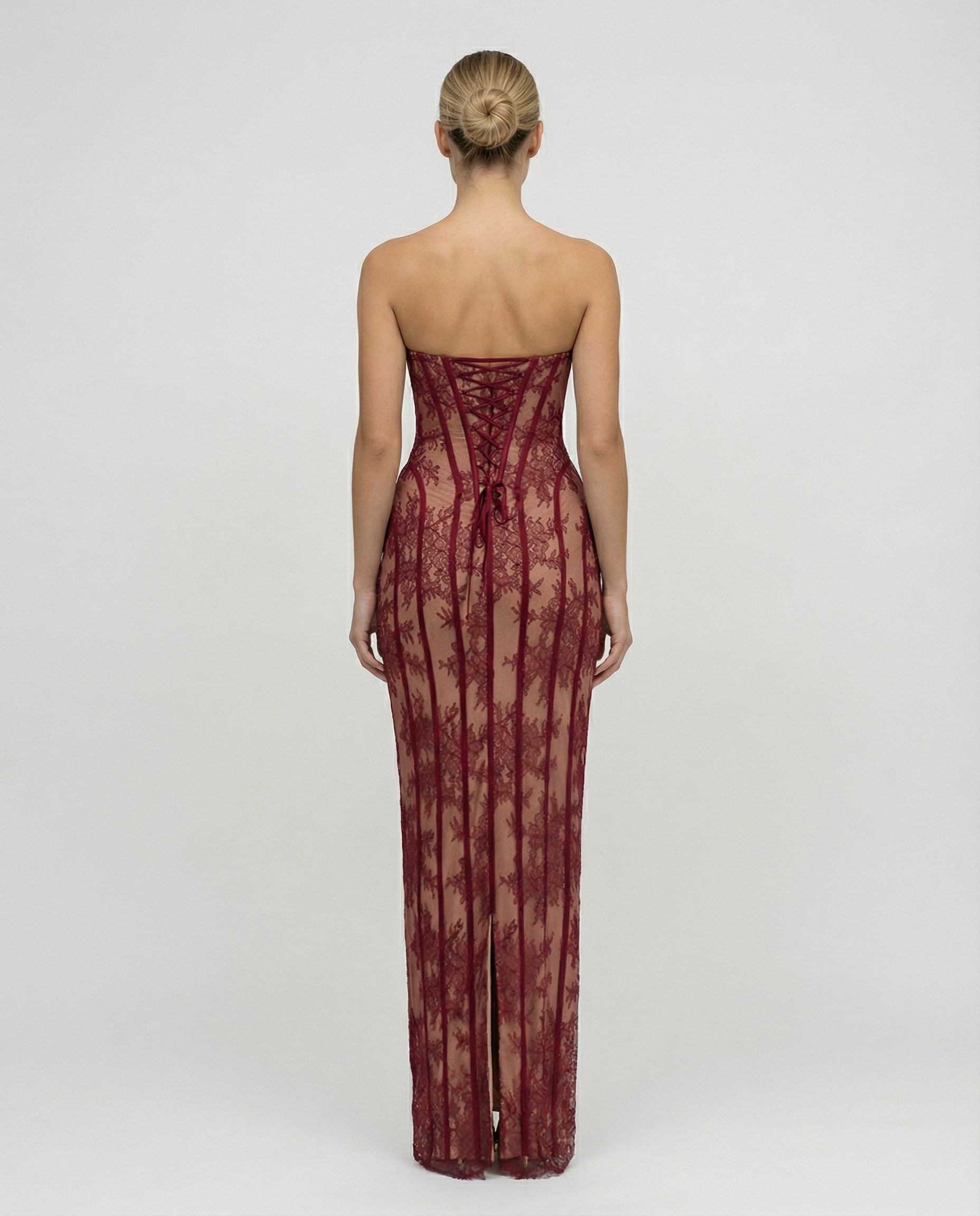 June | Women's Corset Strapless Wedding Guest Dress
