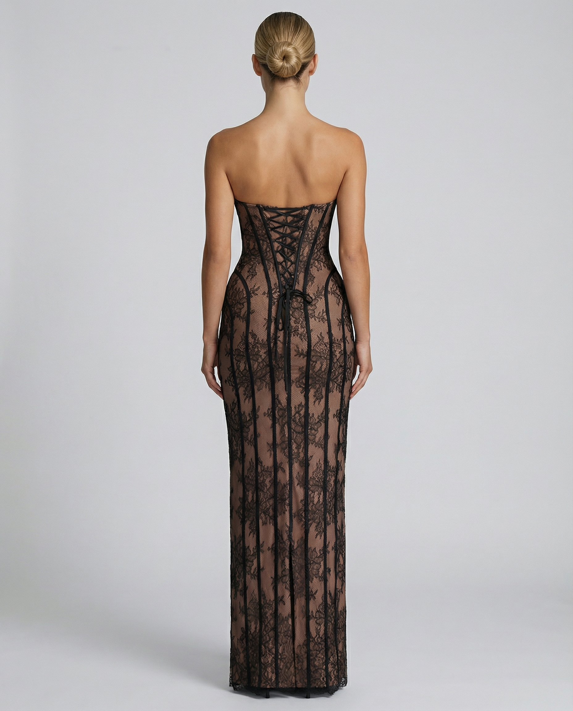 June | Women's Corset Strapless Wedding Guest Dress