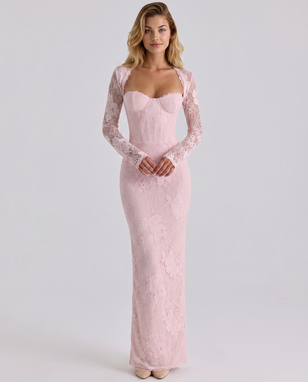 Juniper | Women's Fitted Sweetheart Neck Wedding Guest Dress