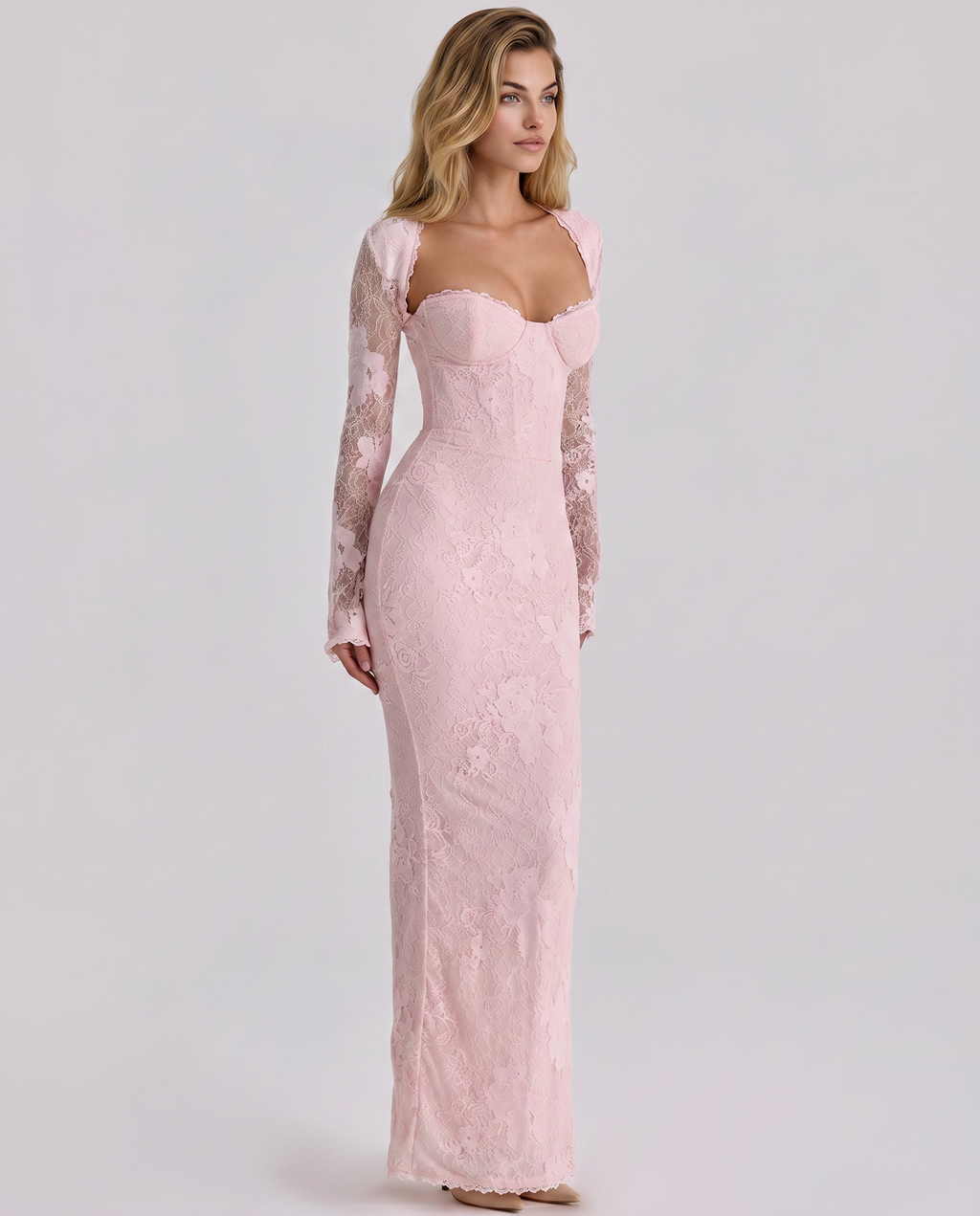 Juniper | Women's Fitted Sweetheart Neck Wedding Guest Dress
