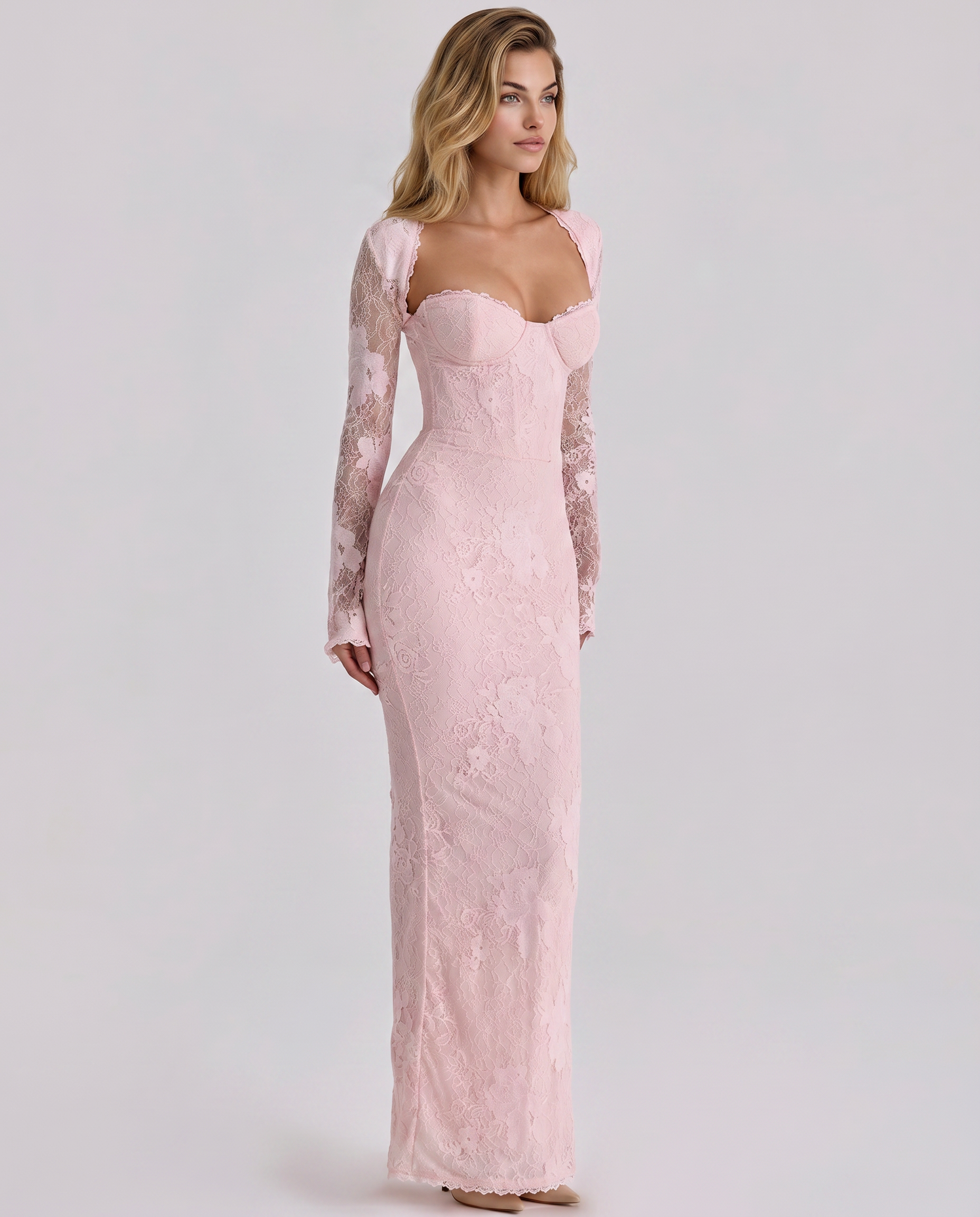 Juniper | Women's Fitted Sweetheart Neck Wedding Guest Dress