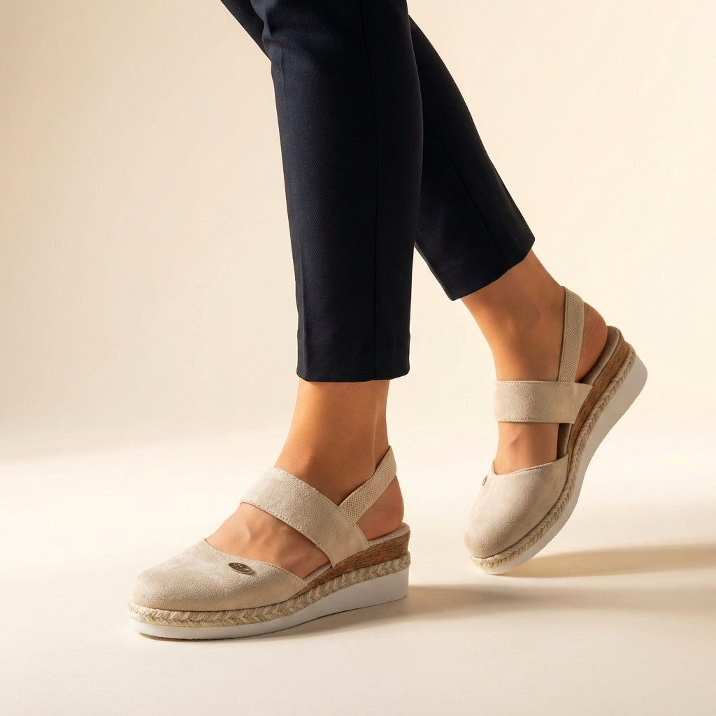 Katrina | Women's Strappy Platform Round Toe Sandals