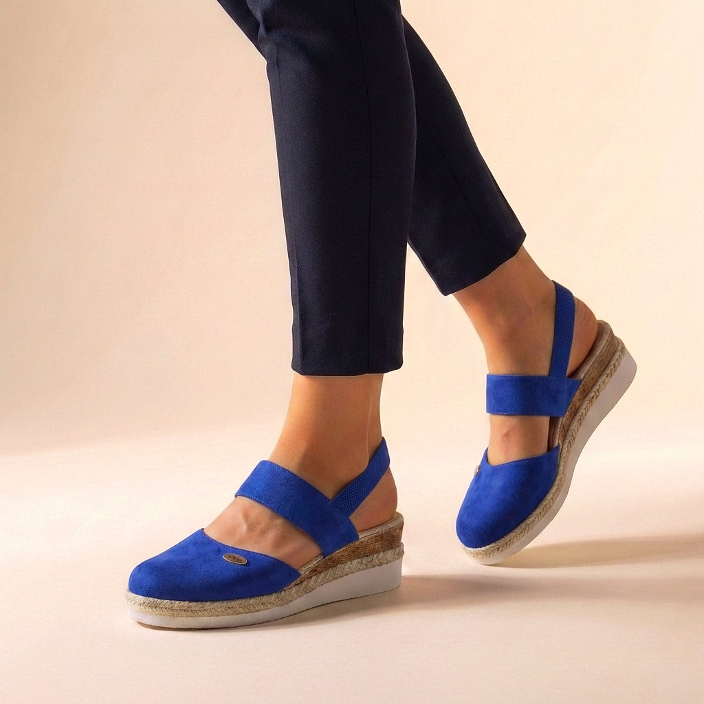 Katrina | Women's Strappy Platform Round Toe Sandals