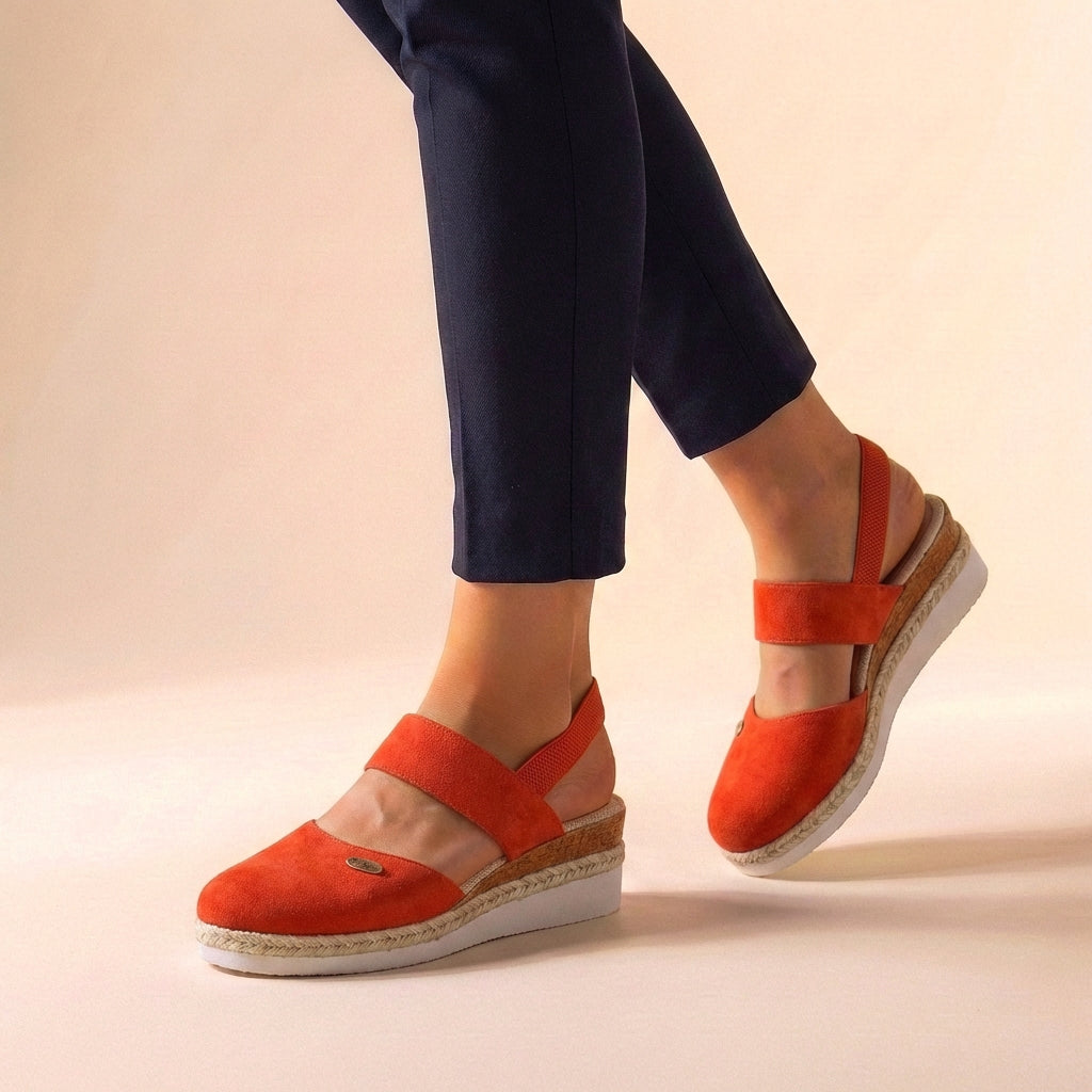 Katrina | Women's Strappy Platform Round Toe Sandals