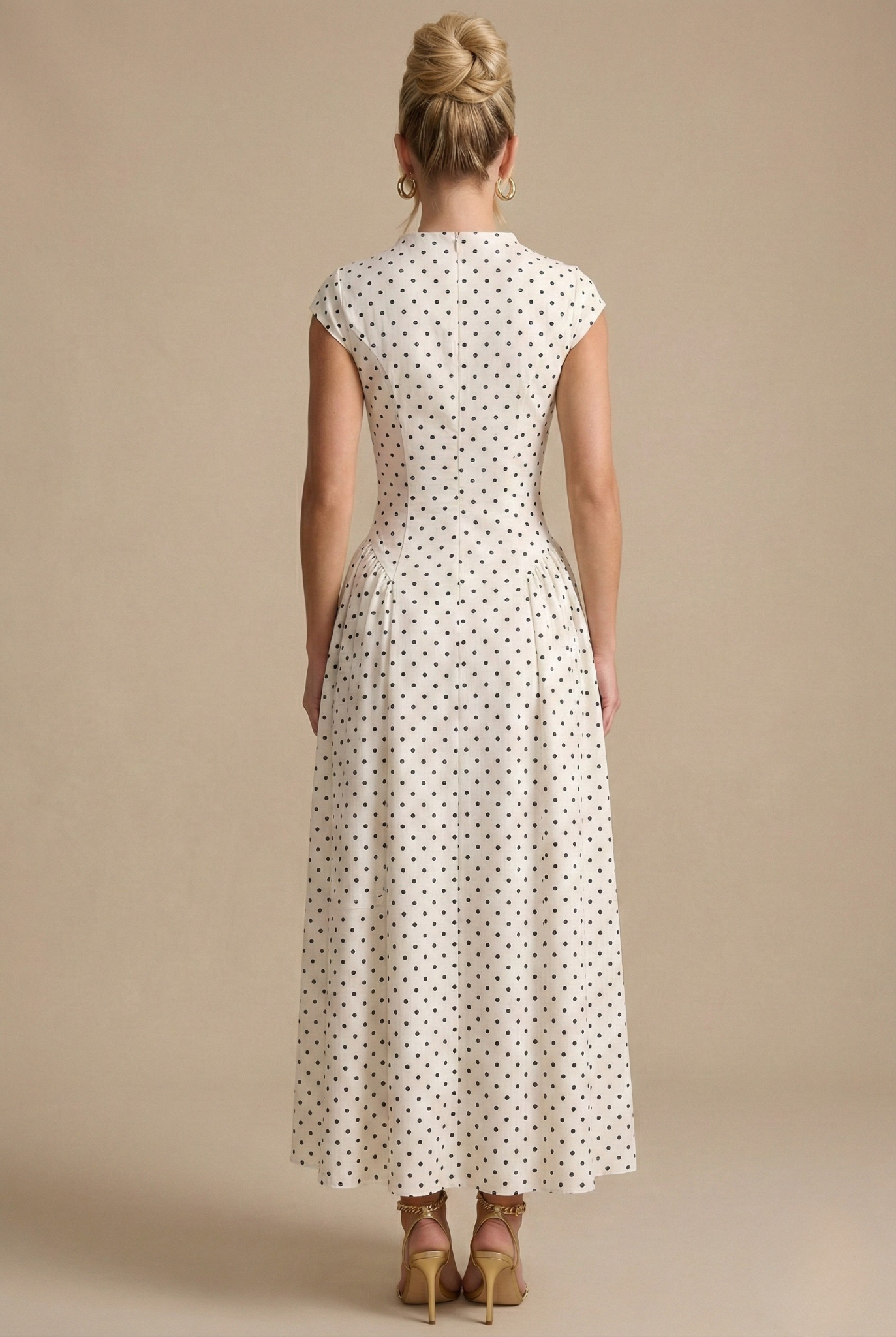 Kaylani | Women's High Neck A Line Wedding Guest Dress
