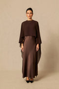 Kerry | Women’s Sleeveless Crew Neck Flowy Wedding Guest Dress