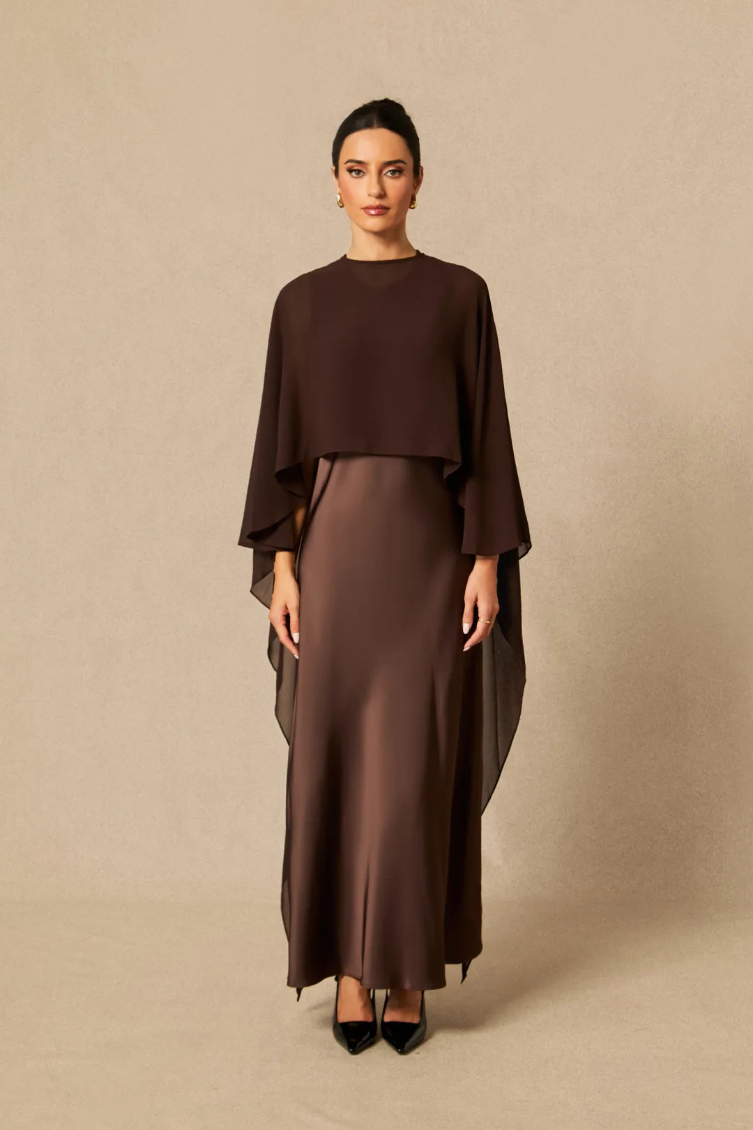 Kerry | Women’s Sleeveless Crew Neck Flowy Wedding Guest Dress