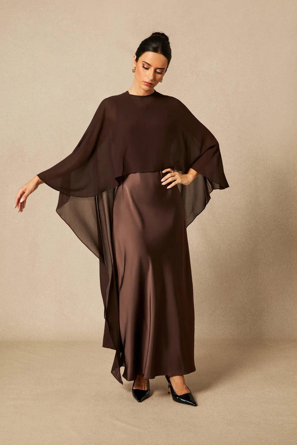Kerry | Women’s Sleeveless Crew Neck Flowy Wedding Guest Dress