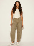 Lacey | Women’s Mid Rise Front Pockets Wide Leg Denim Jeans