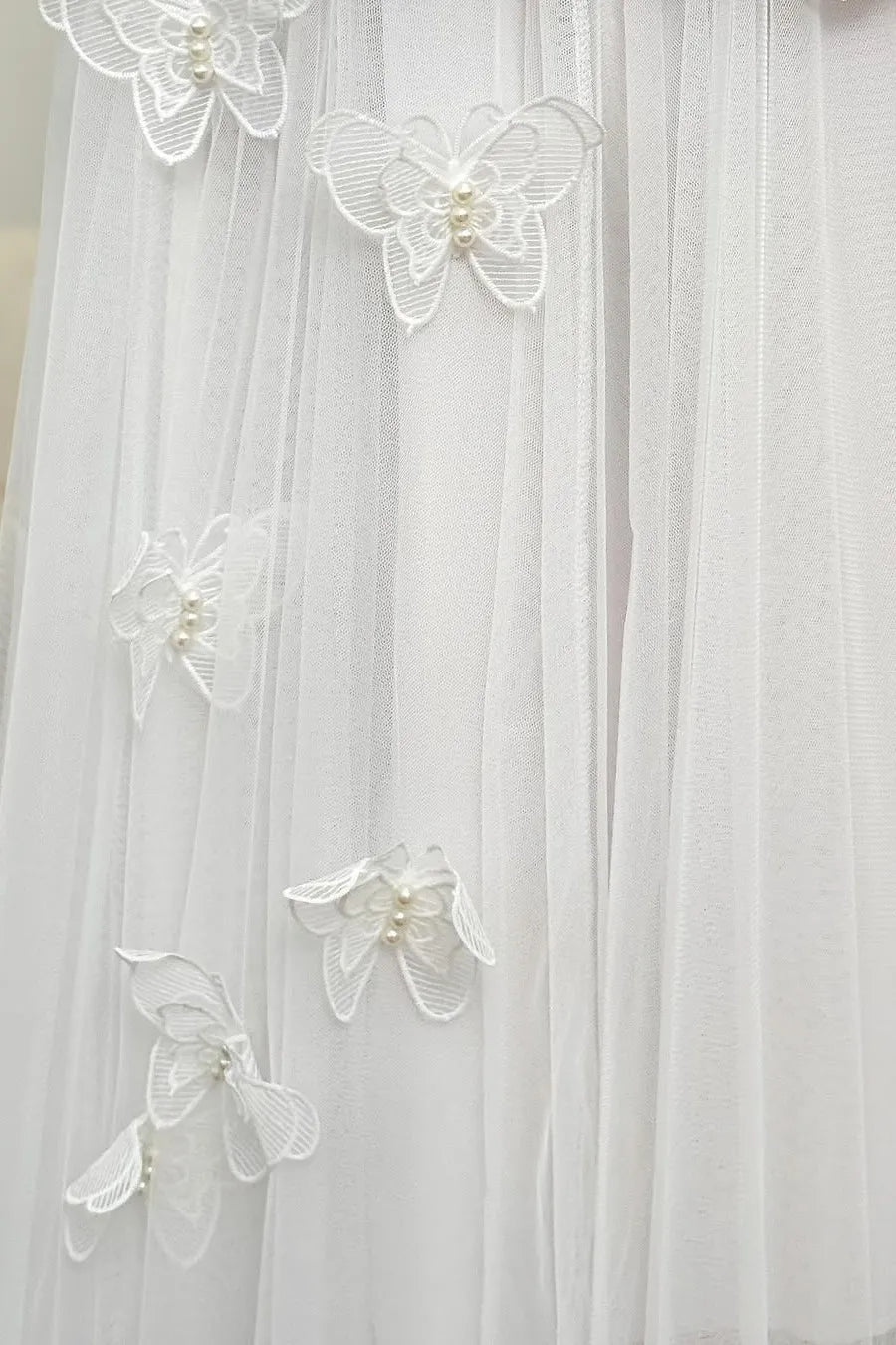 Leah | Women’s High Neck Long Sleeve Butterfly Flowy Two Piece Set