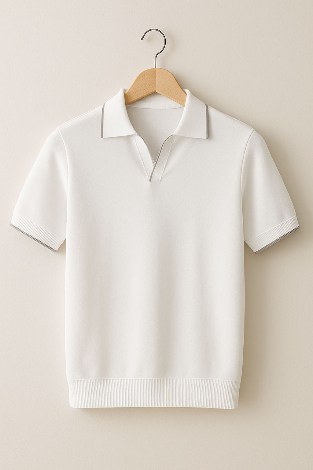 Lorenzo | Men's Short Sleeve Pointed Collar Polo Shirt