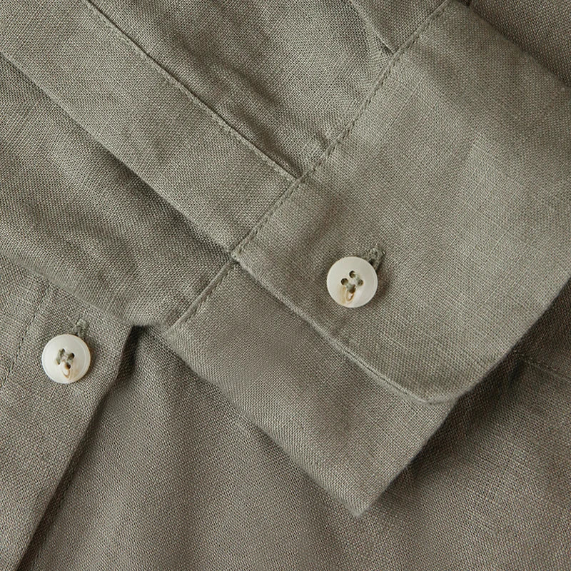 Marcela | Women's Cropped Long Sleeve Collared Shirt
