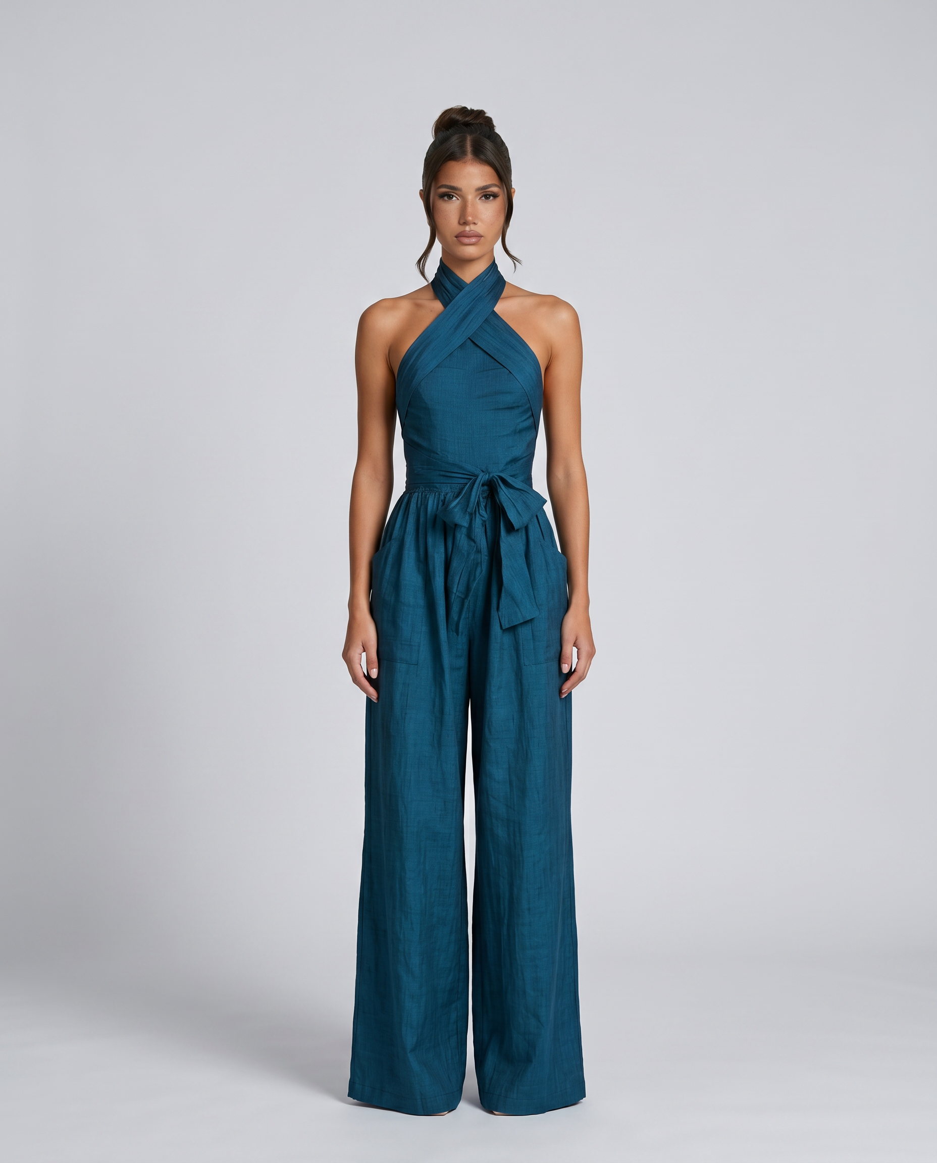 Maryrose | Women's Sleeveless Summer Wide Leg Jumpsuit