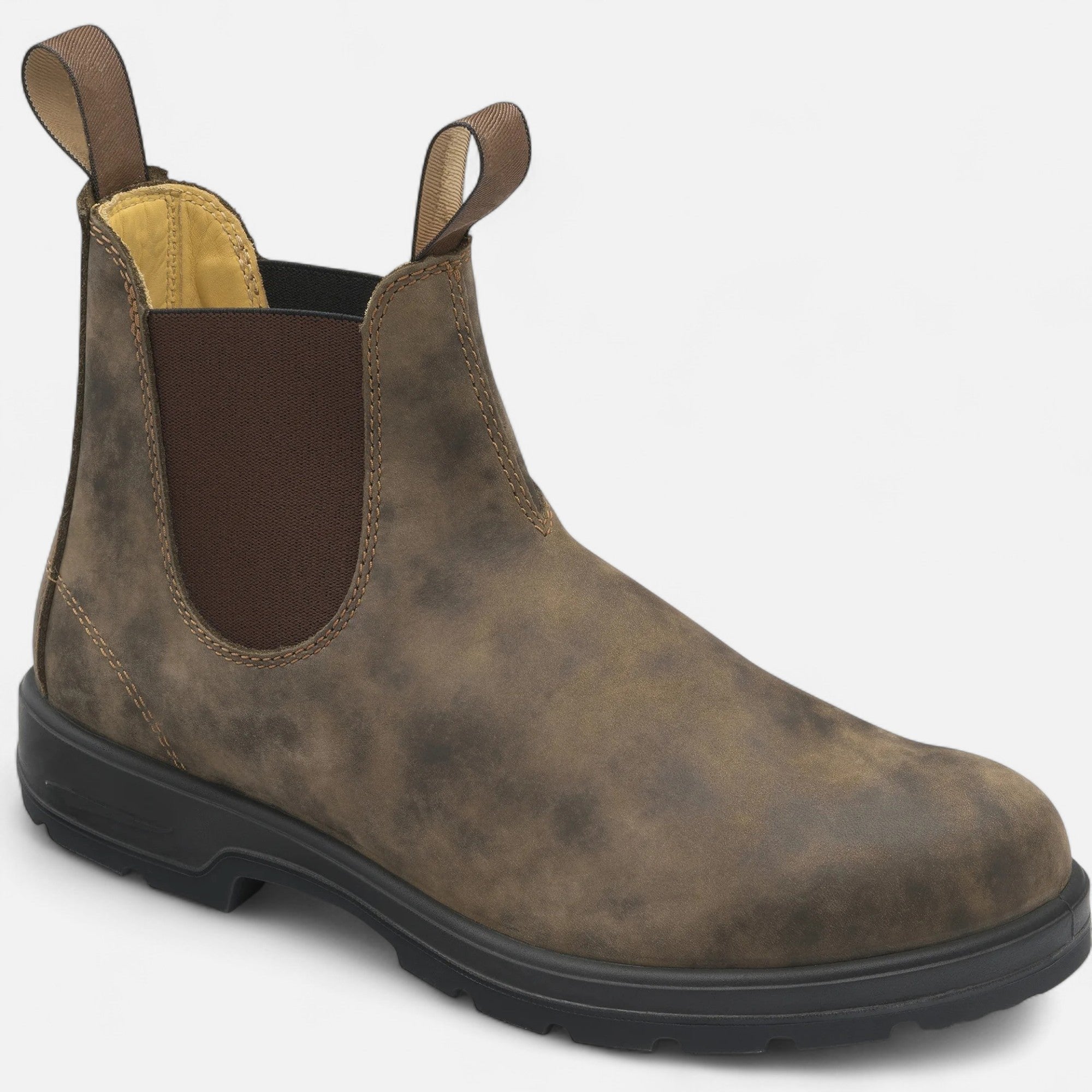 Matthew | Men's Closed Toe Slip On Ankle Chelsea Dress Boots