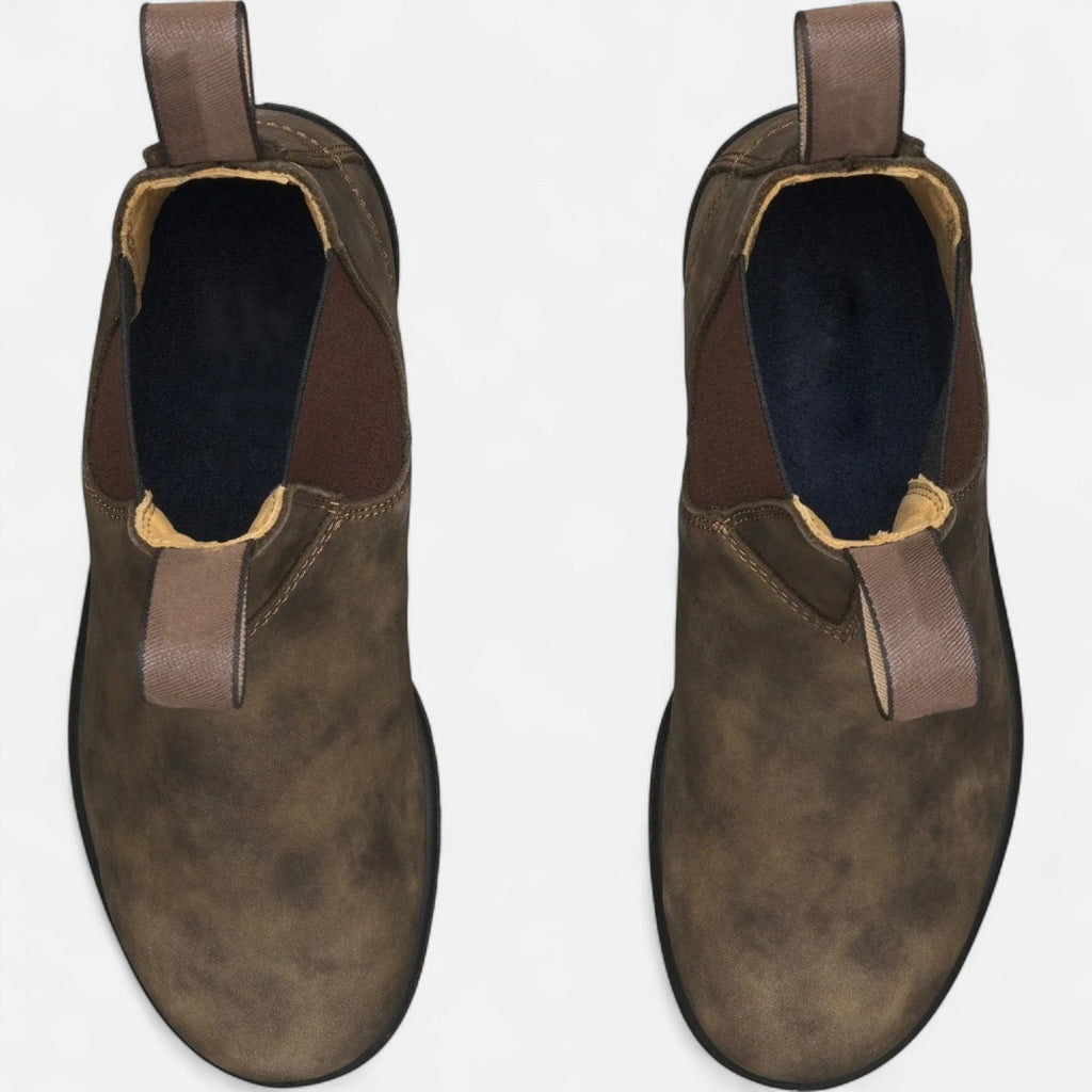 Matthew | Men's Closed Toe Slip On Ankle Chelsea Dress Boots