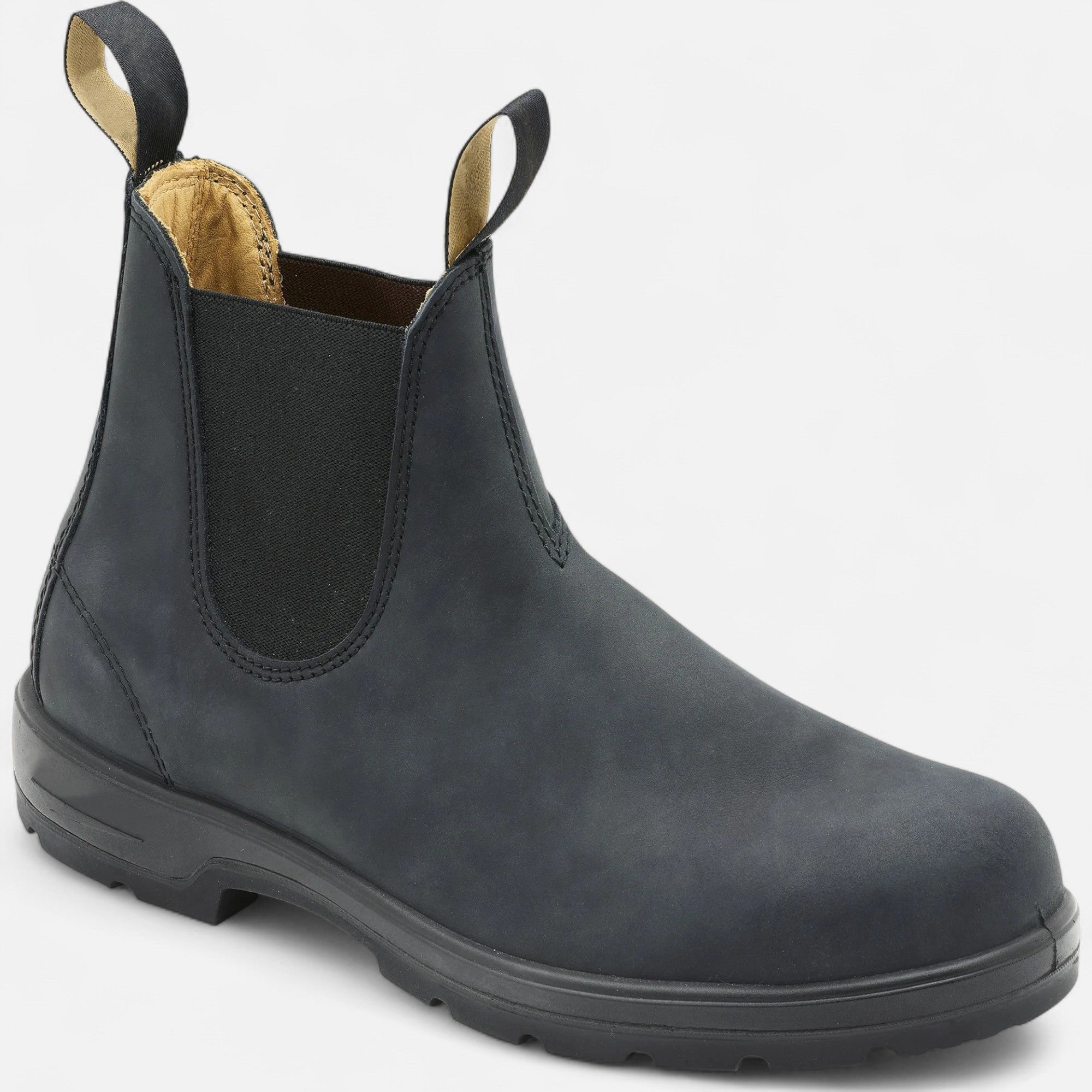 Matthew | Men's Closed Toe Slip On Ankle Chelsea Dress Boots