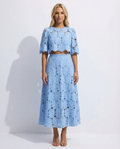 Meadow | Women's A-Line Short Sleeve Round Neck Two Piece Set
