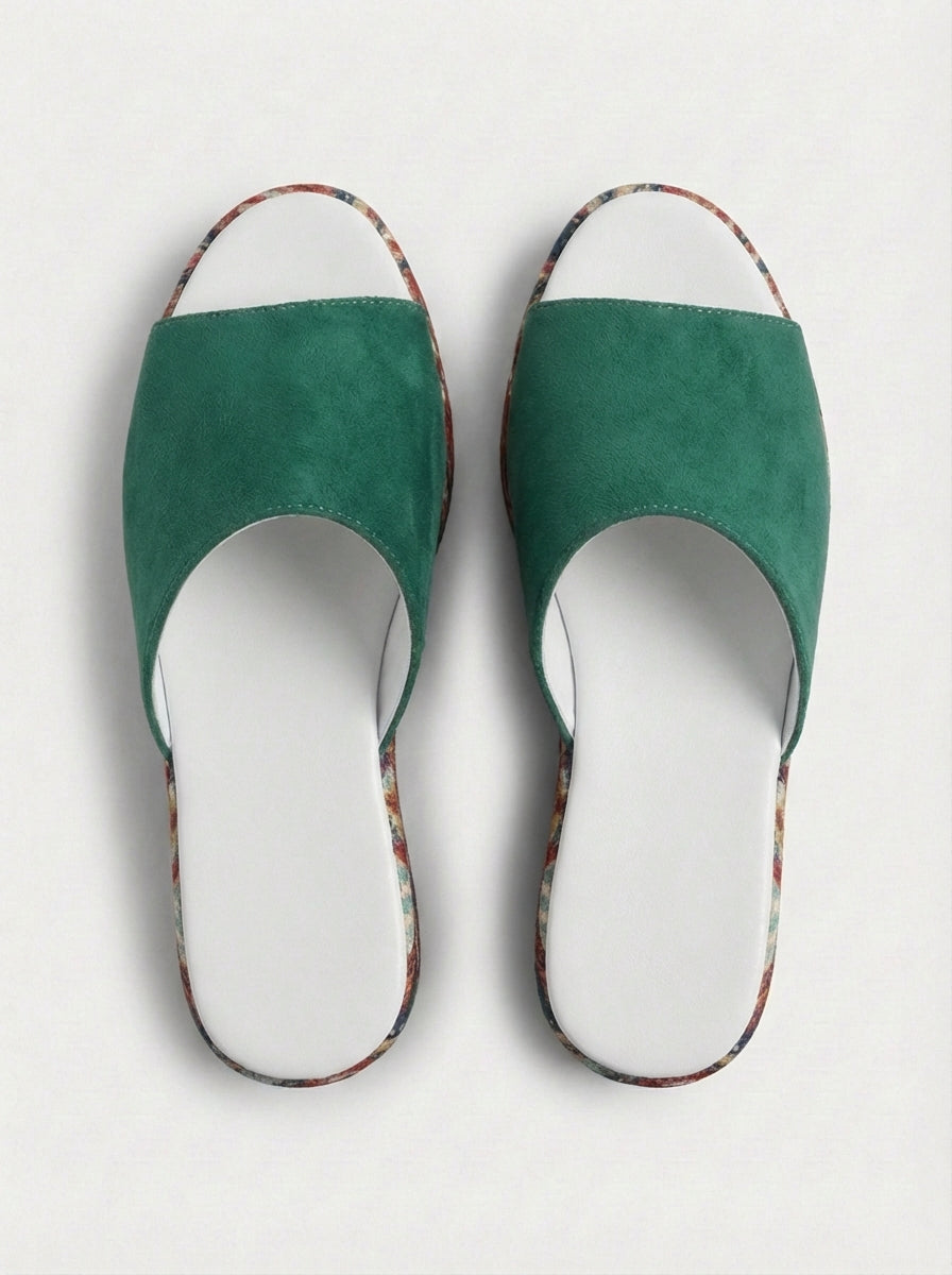 Mila | Women’s Single Band Fashion Platform Wedge Sandals