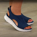 Nadine | Women's Slip-On Cut-Out Open Toe Sandals