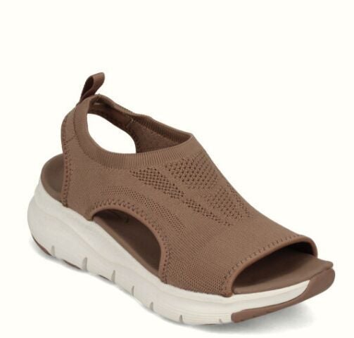 Nadine | Women's Slip-On Cut-Out Open Toe Sandals
