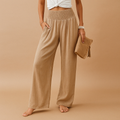 Octavia | Women's High Rise Wide Leg Summer Trousers