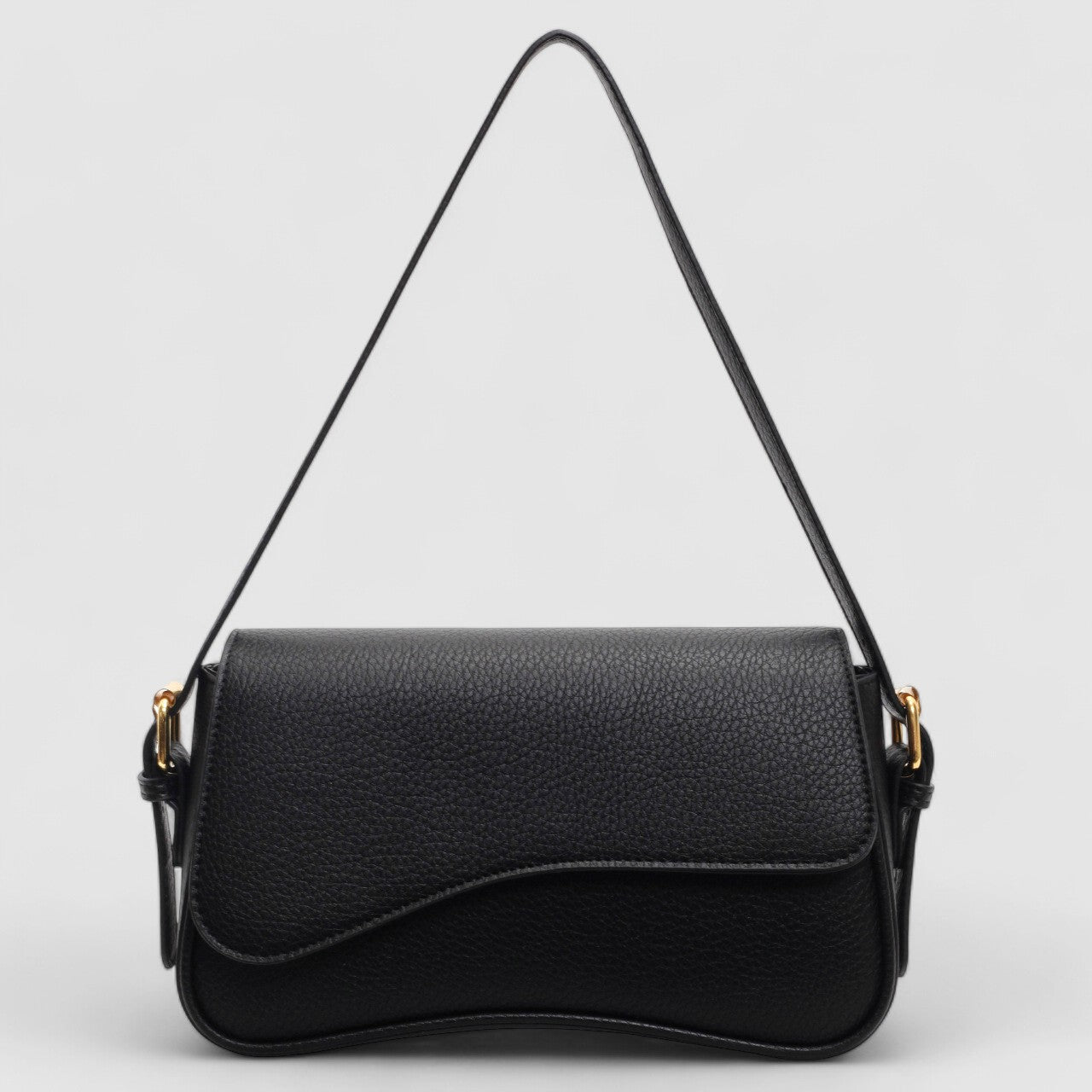 Olivia | Women’s Wavy Pattern Sculptural Shoulder Bag