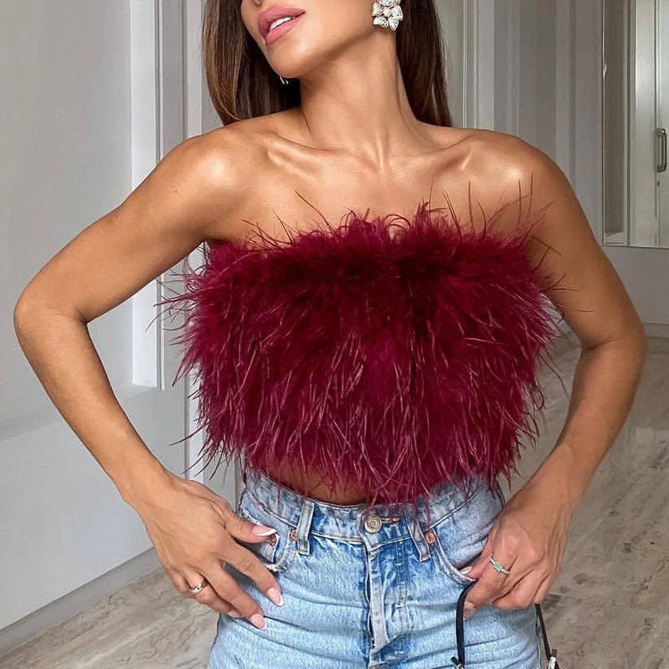 Paula | Women’s Strapless Summer Event Party Top