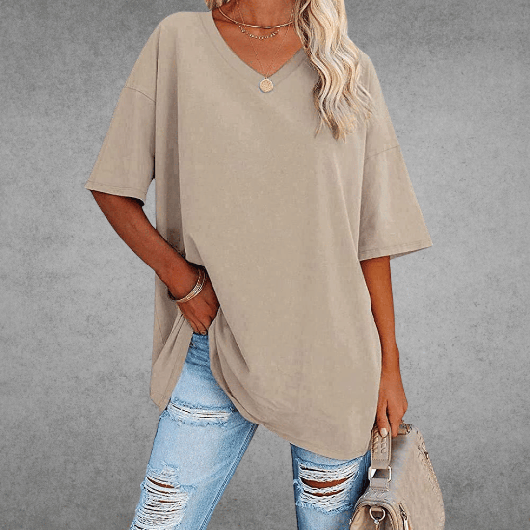 Phoebe | Women’s Half Sleeve V Neck Summer T Shirt
