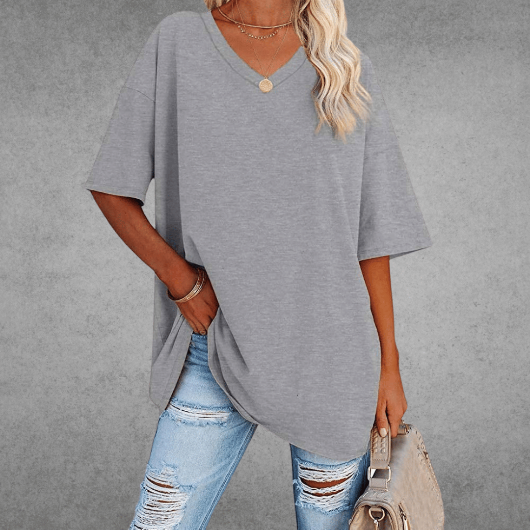 Phoebe | Women’s Half Sleeve V Neck Summer T Shirt