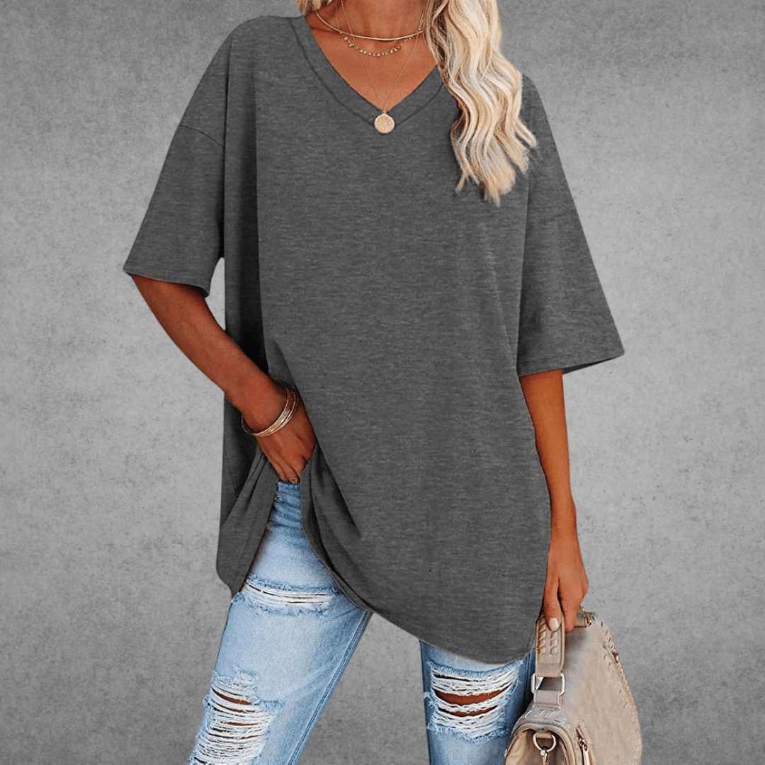 Phoebe | Women’s Half Sleeve V Neck Summer T Shirt