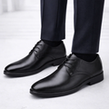 Randy | Men's Lace-Up Pointed Toe Derby Dress Shoes