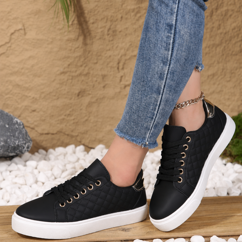 Renata | Women's Low Top Round Toe Lace Up Shoes