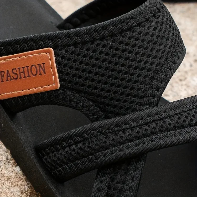 Rhonda | Women's Round Toe Slip On Summer Strappy Sandals