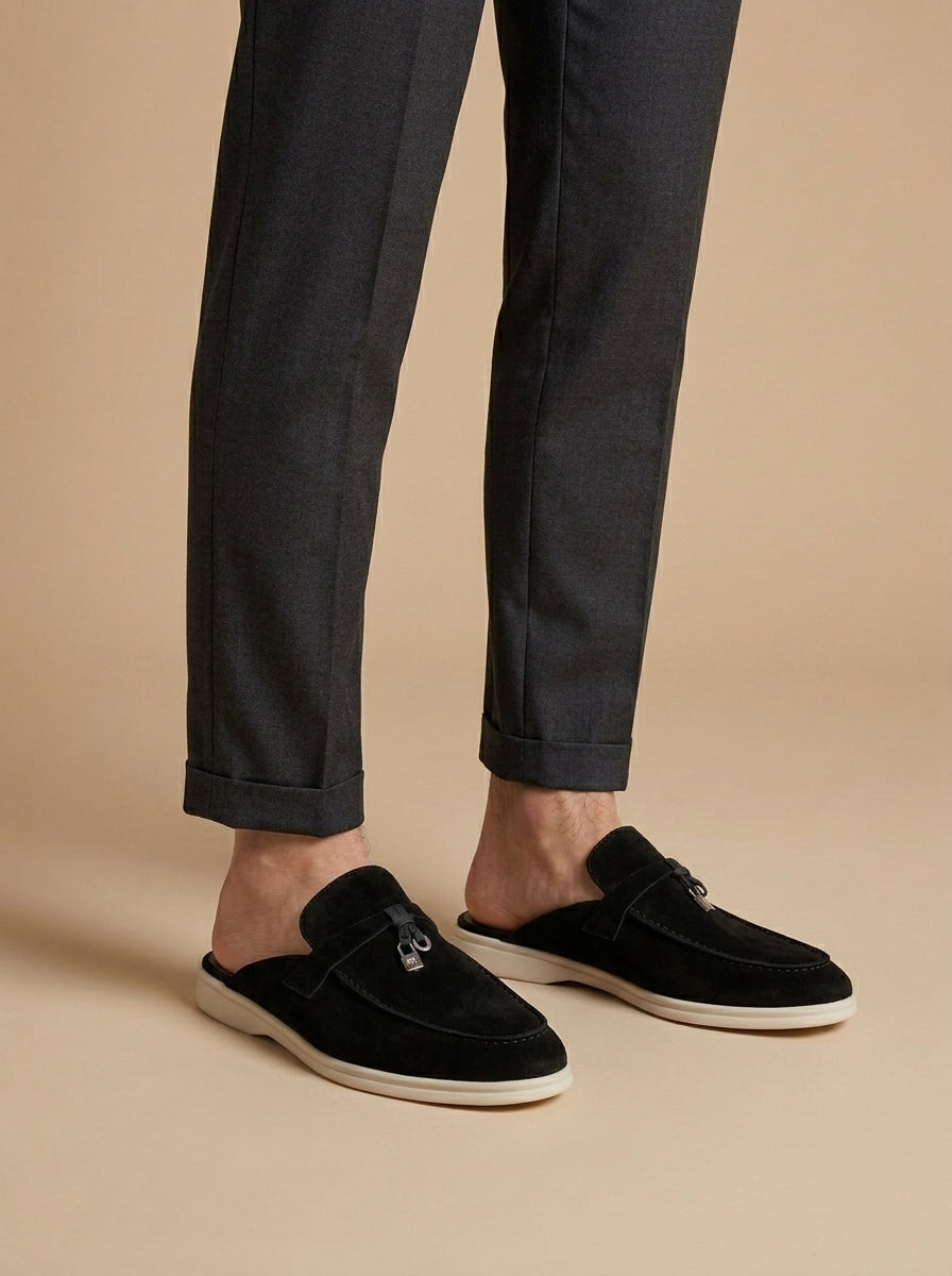 Ricardo | Men's Moccasin Slip-On Open-Back Loafers