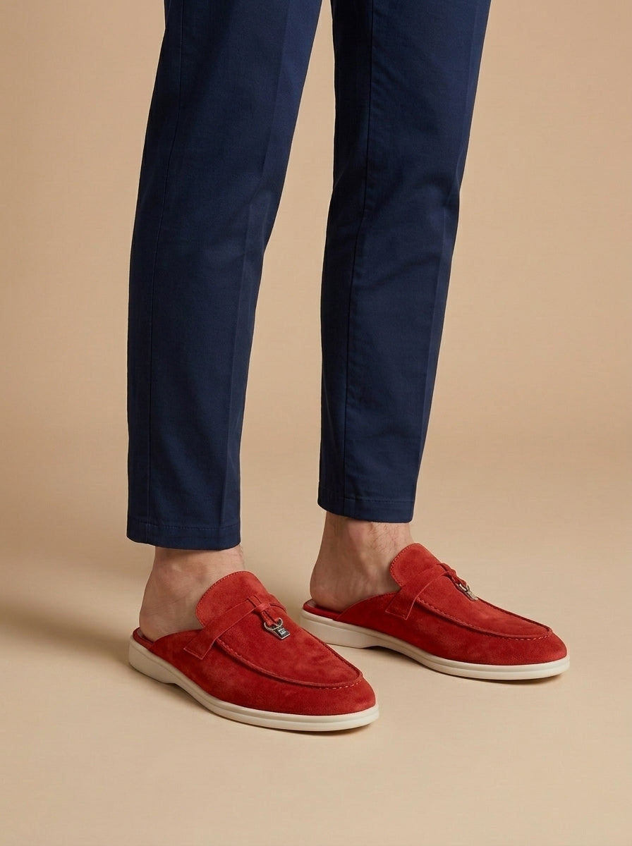 Ricardo | Men's Moccasin Slip-On Open-Back Loafers