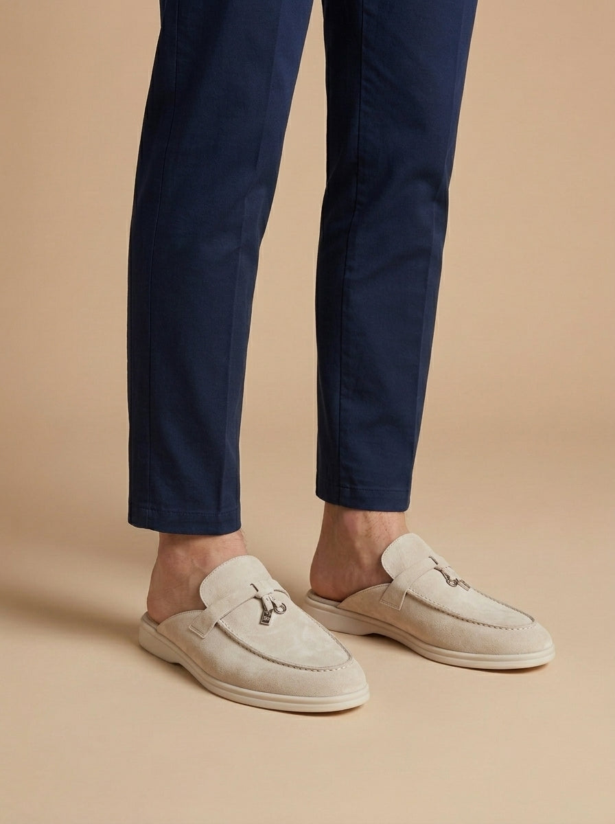 Ricardo | Men's Moccasin Slip-On Open-Back Loafers