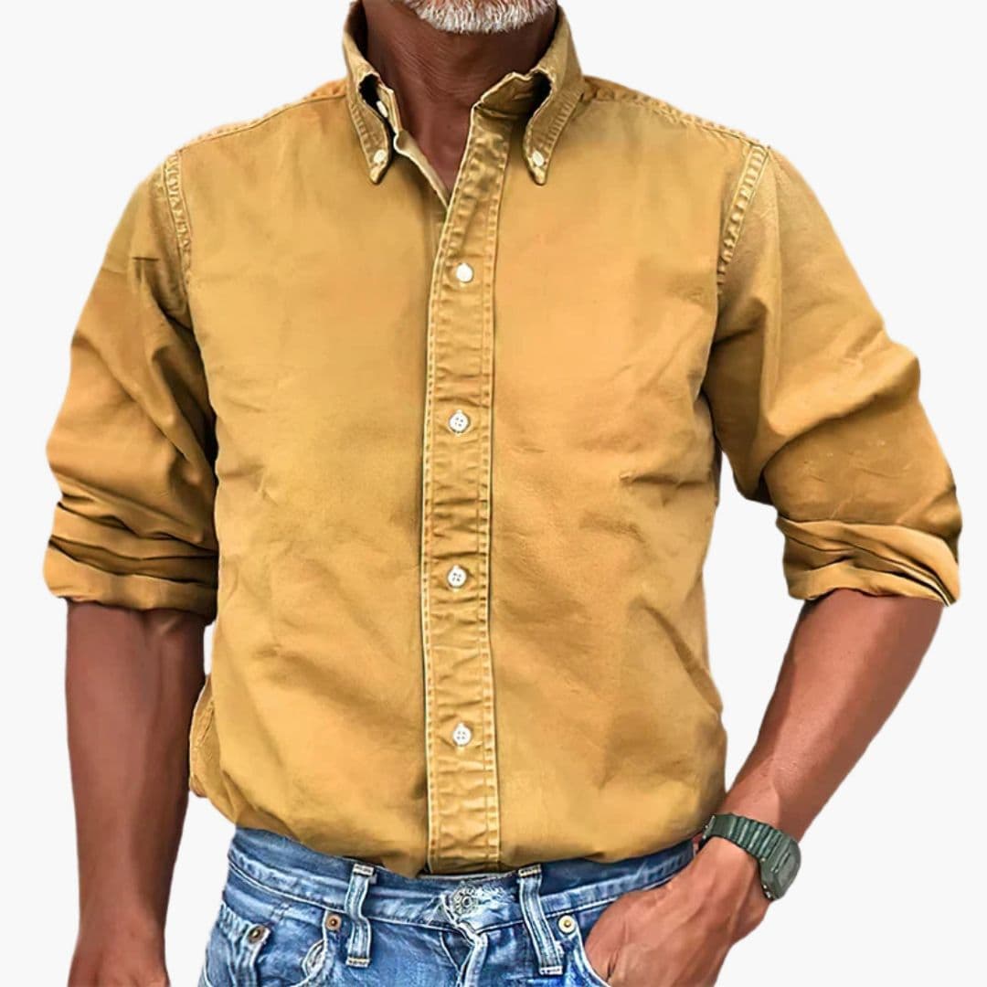 Robert | Men’s Long Sleeve Button Down Shirt